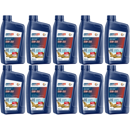EUROLUB WIV ECO 5W-30 Motoröl 10x 1l = 10 Liter